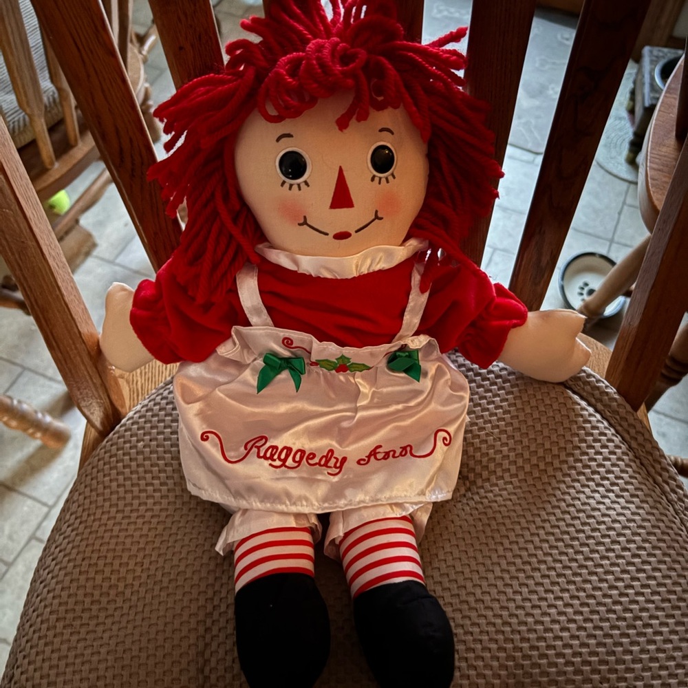 Festive Raggedy Ann Doll